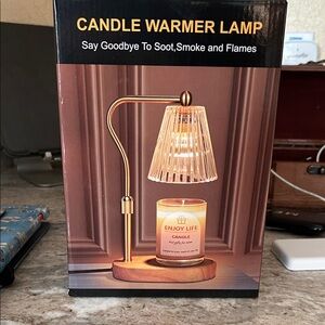 Gold Candle Warmer Lamp